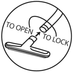 Clean Freak SAN 70 2001 PTI BLUE 6 Quart Backpack Vacuum - Attachments