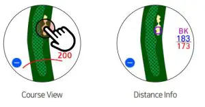 VOICE CADDIE SL2 Active Hybrid GPS Laser Rangefinder - BK HZ Distance