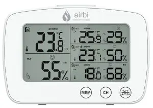 airbi Digital wireless thermo-hygrometer TRIO
