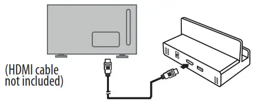 rocketfish RF NSDKHU TV Dock Kit for Nintendo- HDMI cable