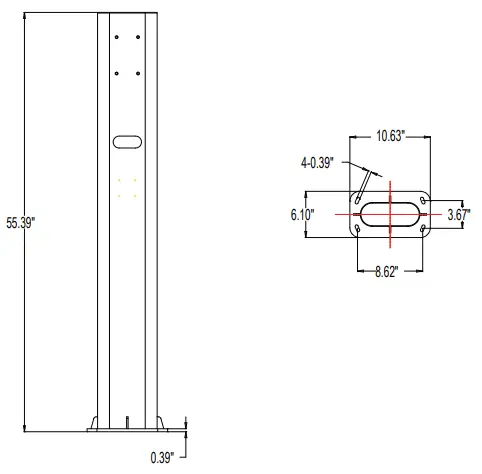Xiamen Joint Tech JNT-EVC10-AC11 Electric Vehicle AC - Wall-Mounted Bracket Installation 1