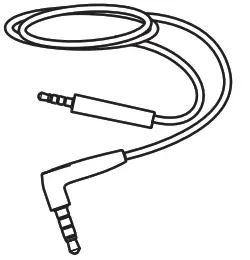 Sennheiser SEBT4 Headphones - Analog audio cable