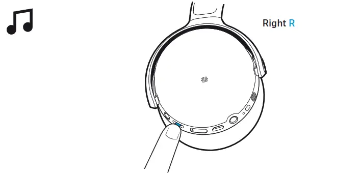 Sennheiser SEBT4 Headphones - playback
