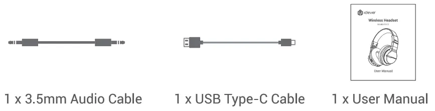 iclever BTH12 Wireless Kids Headphone - Package