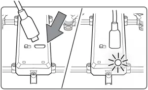 CHARGING FLYING SANTA BATTERY