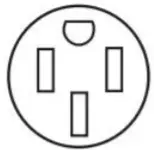 Whirlpool WEE510S0FW Front Control Electric Range - 4 wire receptacle