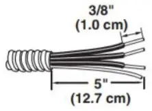 Whirlpool WEE510S0FW Front Control Electric Range - Electrical Connection Options 2