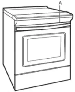 Whirlpool WEE510S0FW Front Control Electric Range - Location