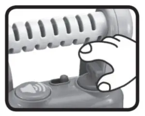 vtech 80 541801 Sort and Recycle Ride On Truck - Engine Button