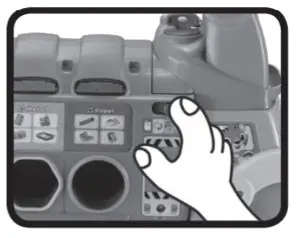 vtech 80 541801 Sort and Recycle Ride On Truck - Mode Selector