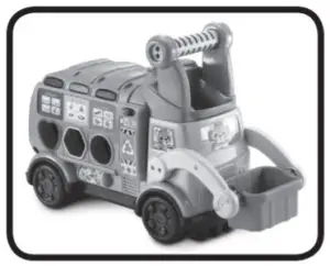 vtech 80 541801 Sort and Recycle Ride On Truck - PACKAGE 1