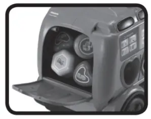 vtech 80 541801 Sort and Recycle Ride On Truck - Storage