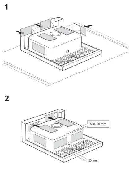 IKEA BREDSJÖN Sink Bowl 2 Bowls W Visible Front Stainless Steel - figure 3