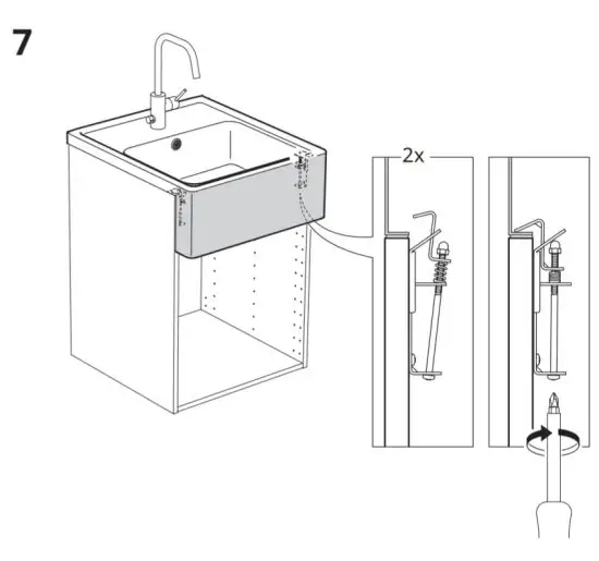 IKEA BREDSJÖN Sink Bowl 2 Bowls W Visible Front Stainless Steel - figure 8