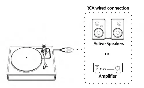 HAIPING HP-H019 Turntable Player 12