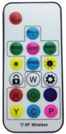 Jrl LED2020 Remote Control