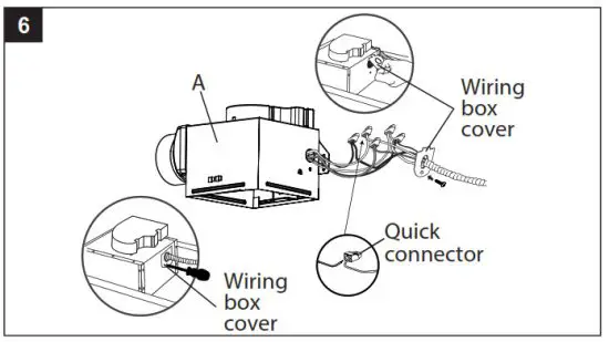 HOMEWERKS 7130-18-BT Bath Fan With Bluetooth Speaker And LED Light - figure 20
