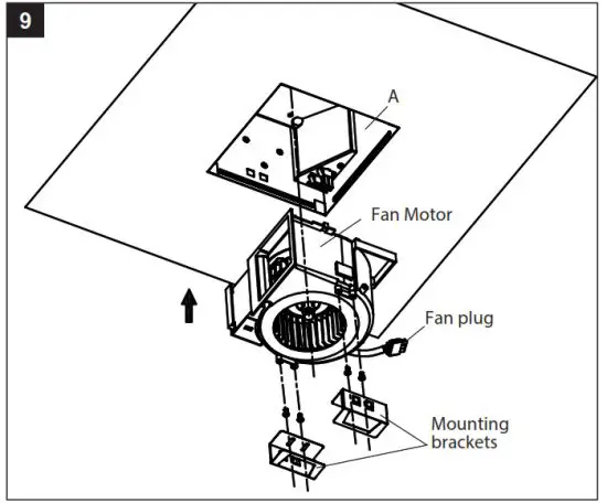 HOMEWERKS 7130-18-BT Bath Fan With Bluetooth Speaker And LED Light - figure 23