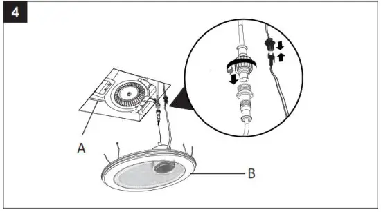 HOMEWERKS 7130-18-BT Bath Fan With Bluetooth Speaker And LED Light - figure 30