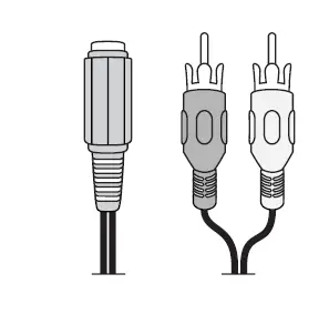 a close up of a logo