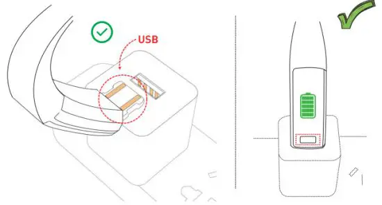 Sinocastel HT 750 Fitness Tracker HR - Charging