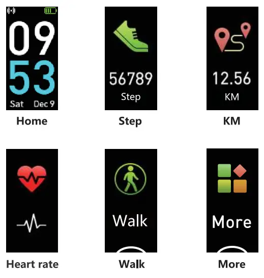 Sinocastel HT 750 Fitness Tracker HR - Unbind with Phone 1