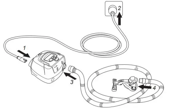 RESMED S8 Escape II Positive Airway Pressure Device - figure 2