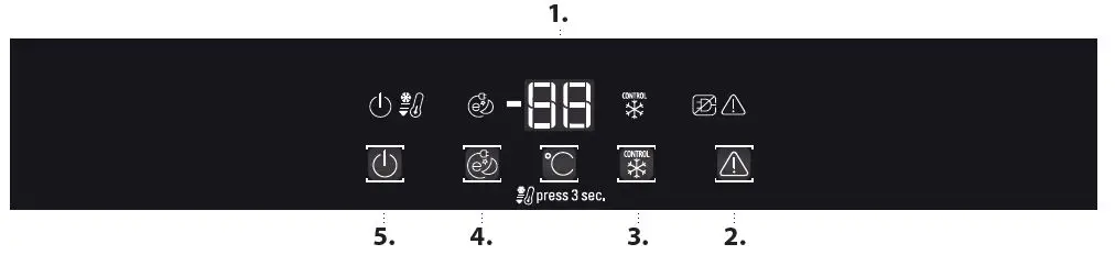 Whirlpool PC1FBU BOHQWE Refrigerator 1