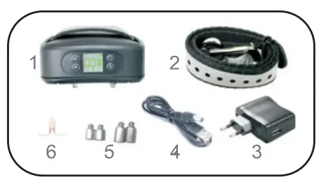 Jiuli D010 GPS Pet Electric Fence-fig2