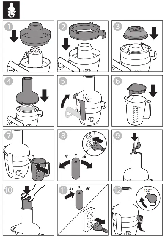 PHILIPS Avance Collection Juicer-- 333