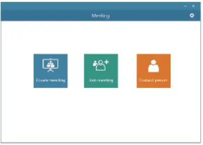 PHILIPS PSE0600 Smart Meeting Video Conference Camera - Main interface