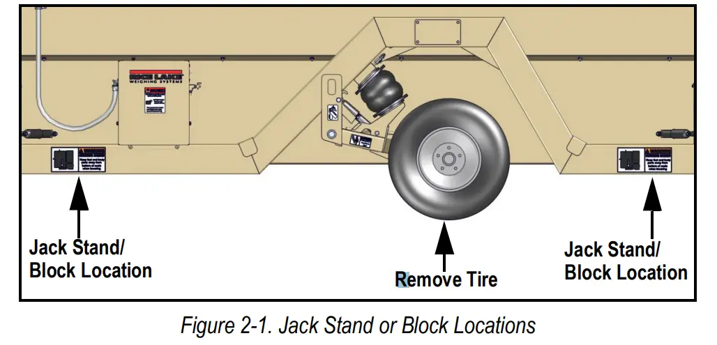 RICE LAKE Multiple Animal Scale Mobile MAS M Animal Livestock Scale - Figure 2-1
