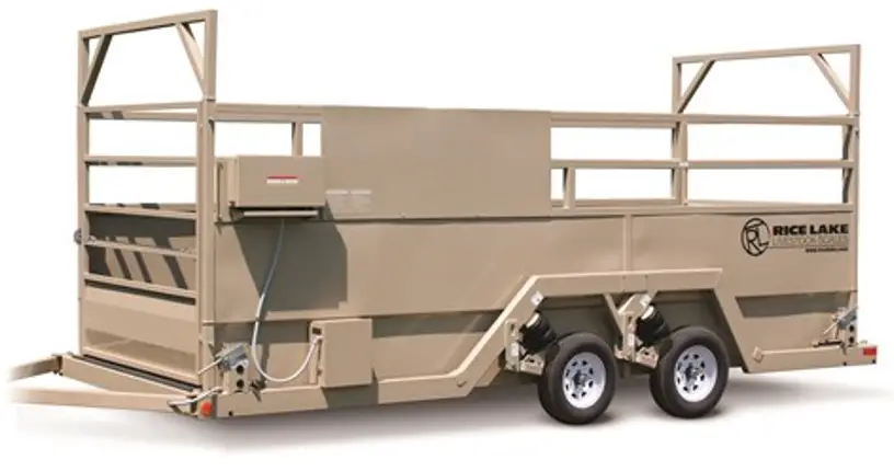 RICE LAKE Multiple Animal Scale Mobile MAS M Animal Livestock Scale