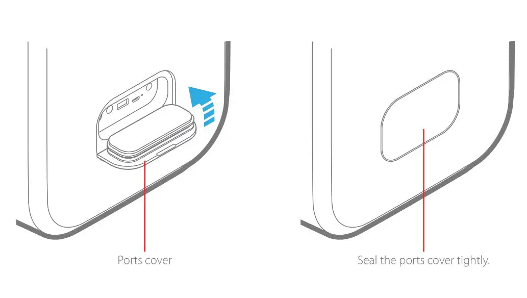 Brookstone BKS800 Portable Speaker - BEFORE EXPOSING TO WATER