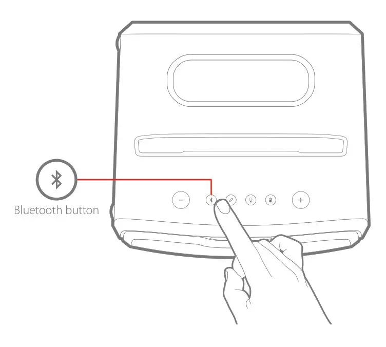 Brookstone BKS800 Portable Speaker - BLUETOOTH PAIRING