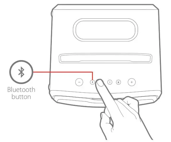 Brookstone BKS800 Portable Speaker - Disconnecting a device from a linked speaker