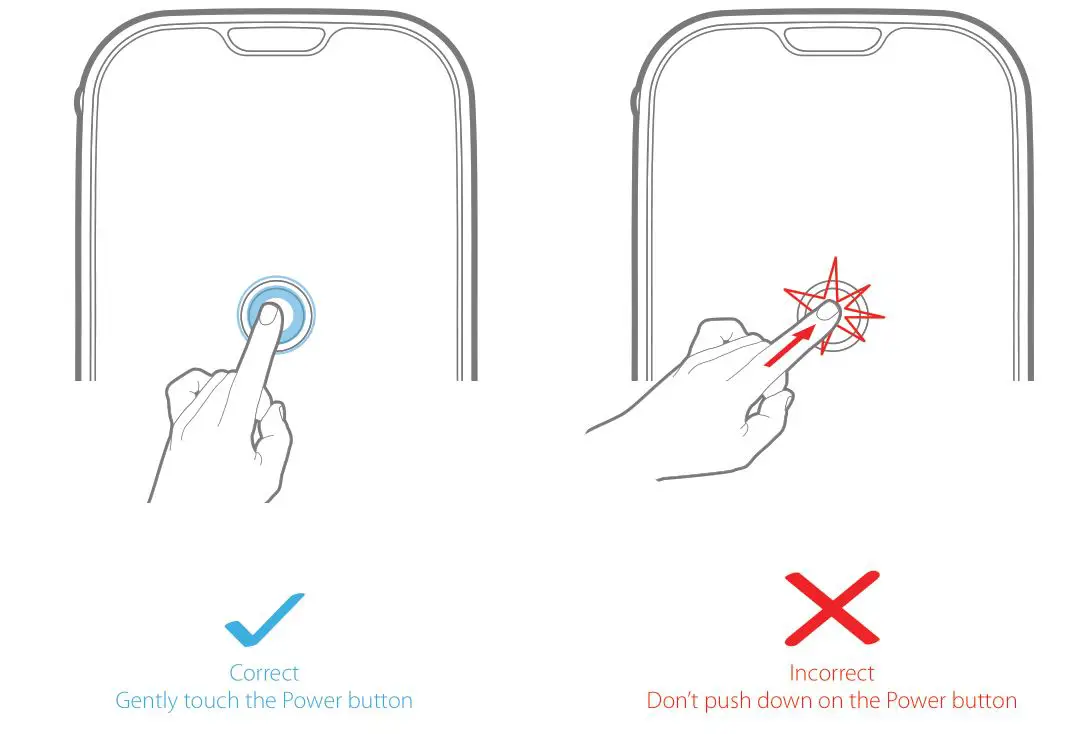 Brookstone BKS800 Portable Speaker - POWER BUTTON