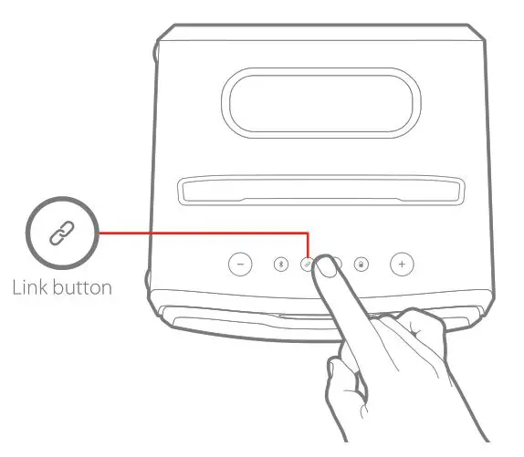 Brookstone BKS800 Portable Speaker - Unlinking the speakers