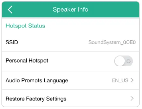 Arylic S50PRO Wireless Streaming Preamplifier - Restore Factory Setting