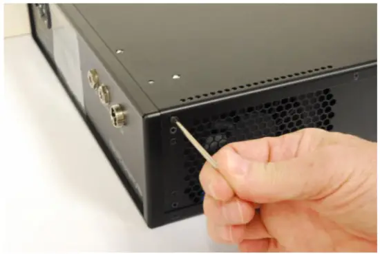 FlexRadio FLEX 6700 6500 MicroSD Card - Bottom Cover Side