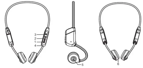 AFTERSHOKZ AS800CB Bone Conduction Wireless Headphones - figure 1