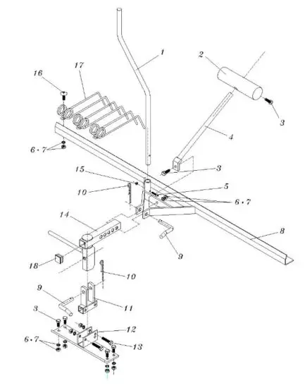 wiltec 51704 120cm Scarifier Lawn Raker Moss Remover - fig