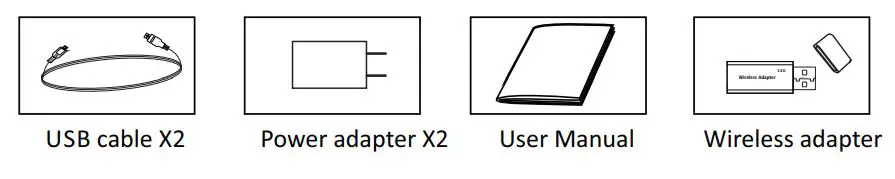 infobit iSpeaker M600 5.8G Wireless Cacading Speakerphones Kit 2