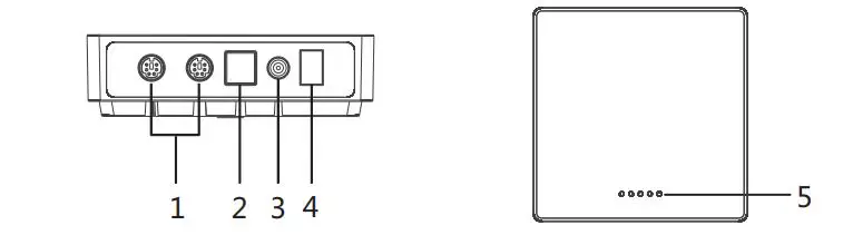 infobit iSpeaker M600 5.8G Wireless Cacading Speakerphones Kit 5