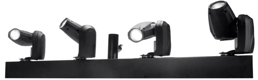 ADJ Event Bar Pro 4 Head White LEDs Pinspot System -