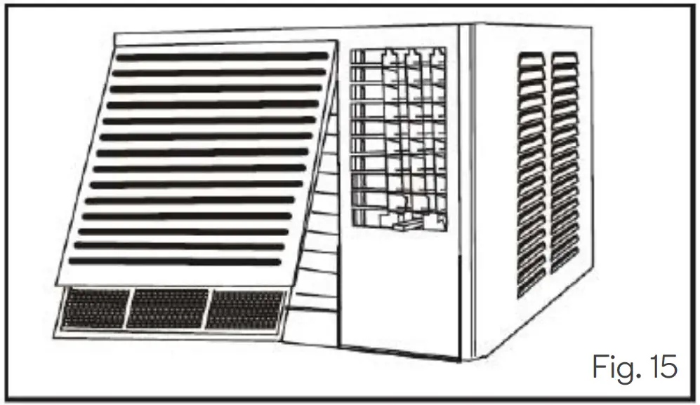 kogan KAHCWDAC16A 16kW Window Wall Air Conditioner - Air filter 2