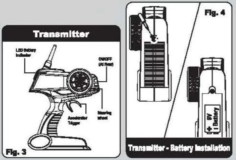XPS Sand Shark - Battery instraction 2