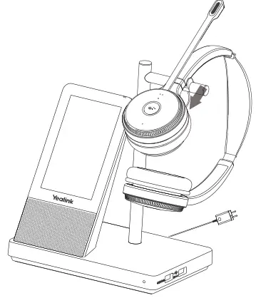 Yealink WH66 Mono DECT Wireless Headset 3