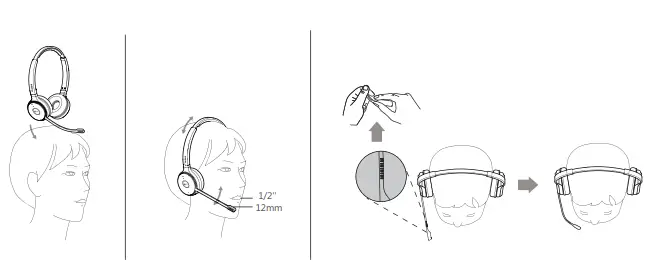 Yealink WH66 Mono DECT Wireless Headset 5