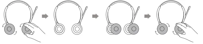 Yealink WH66 Mono DECT Wireless Headset 6